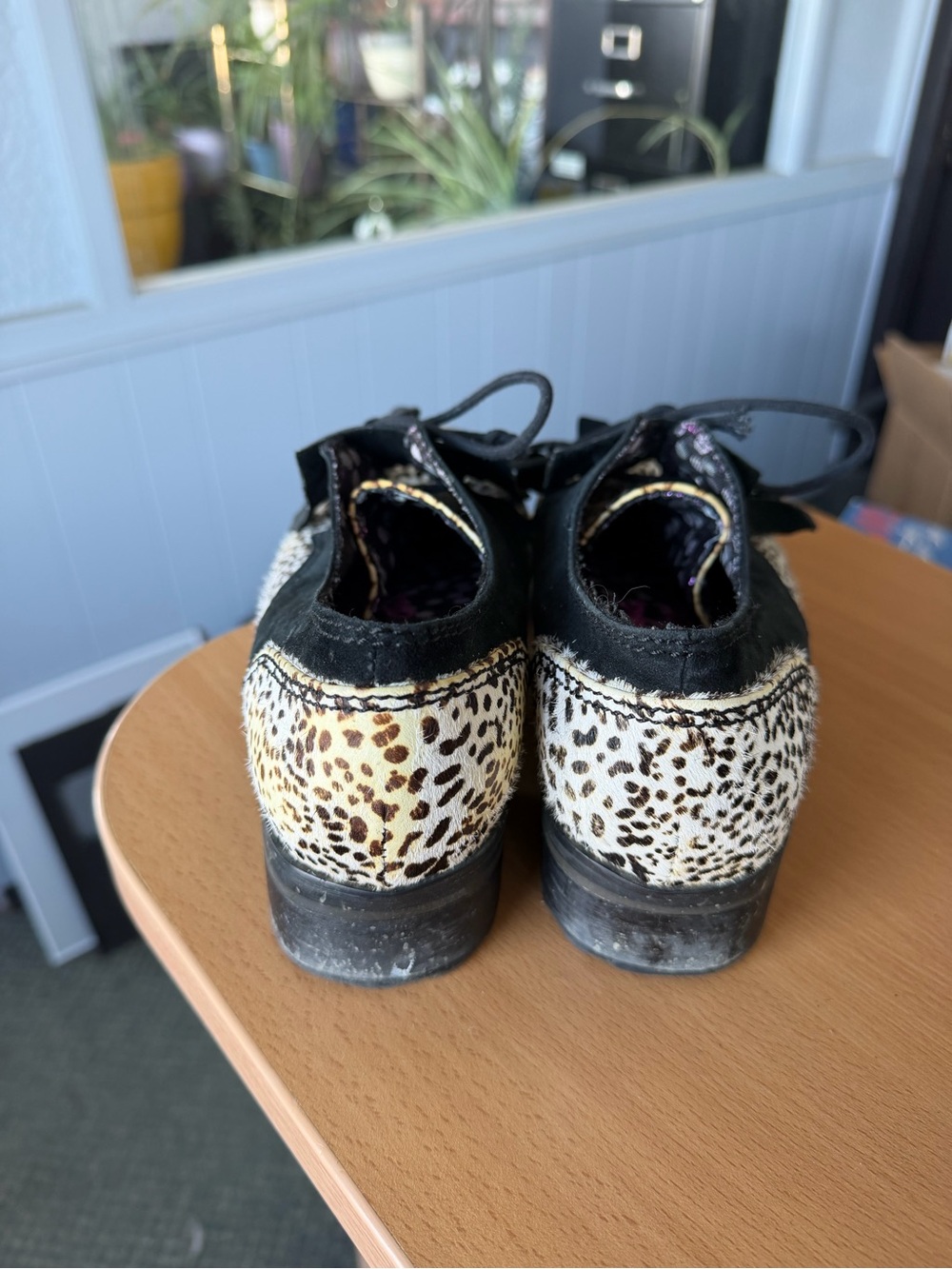 Irregular Choice Mutiny Leopard Print Shoes - Picture 5 of 11